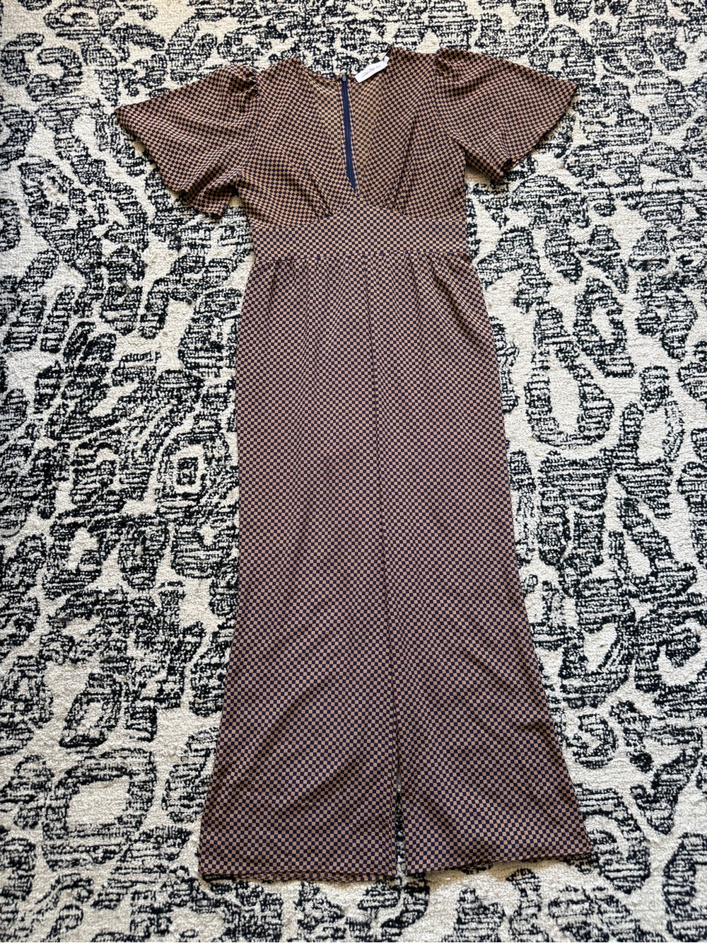 Lisa Says Gah Cassandra Jumpsuit in Navy/Gold